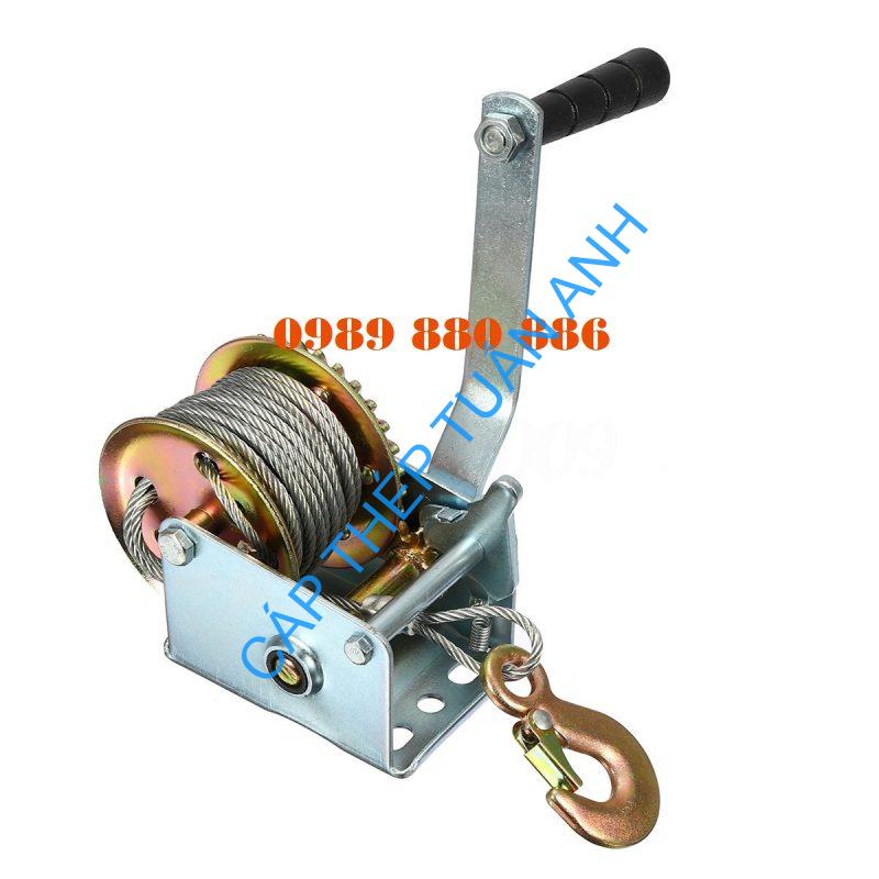 Tời cáp quay tay 500kg bảng báo giá tời cáp quay tay 500kg